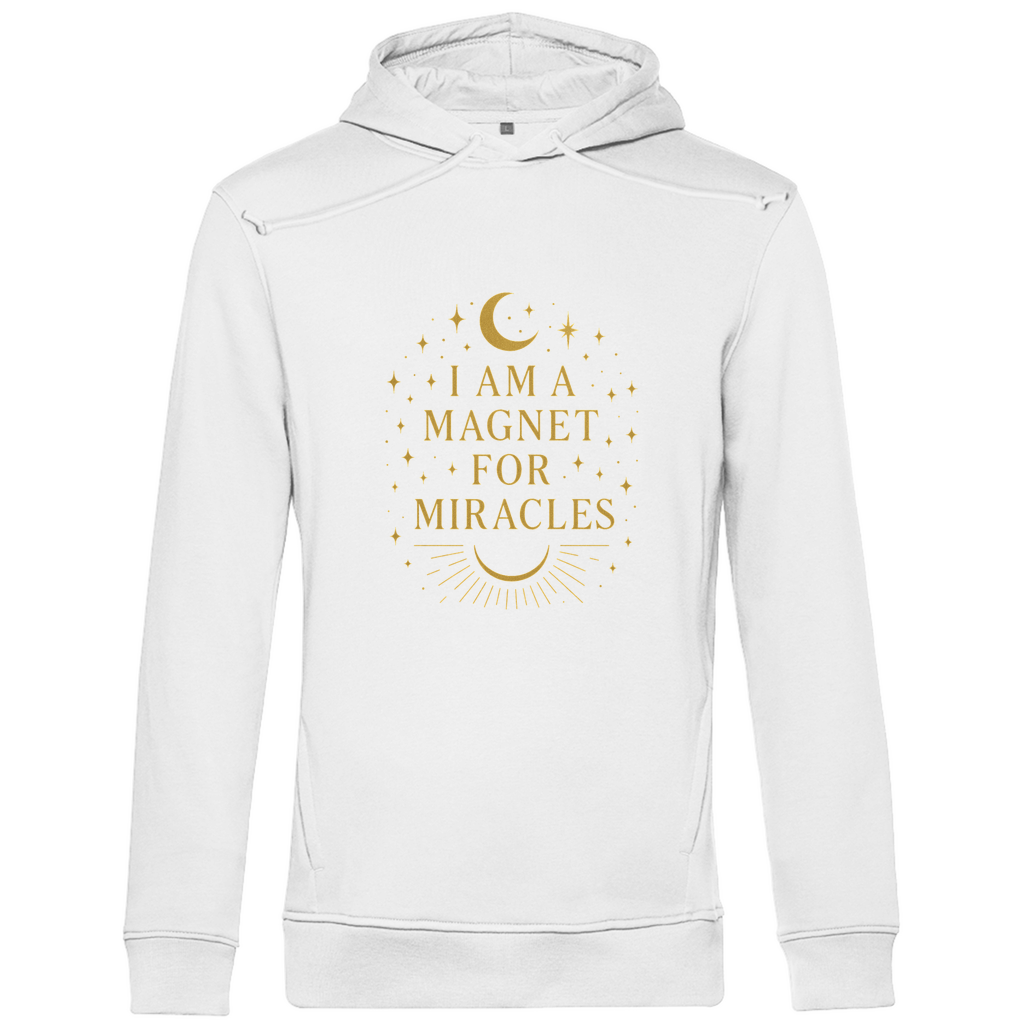 „I Am a Magnet for Miracles" Herren Hoodie