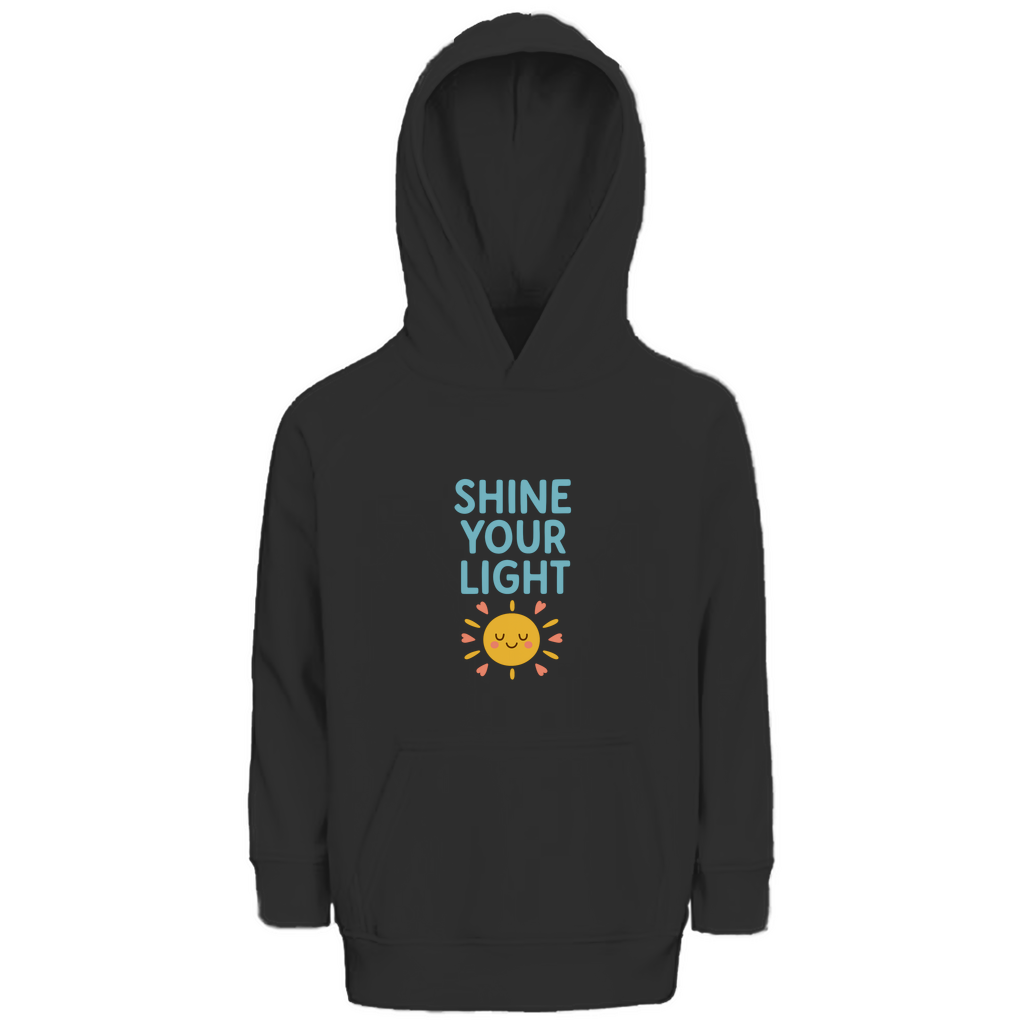"Shine your Light" Hoodie Kinder