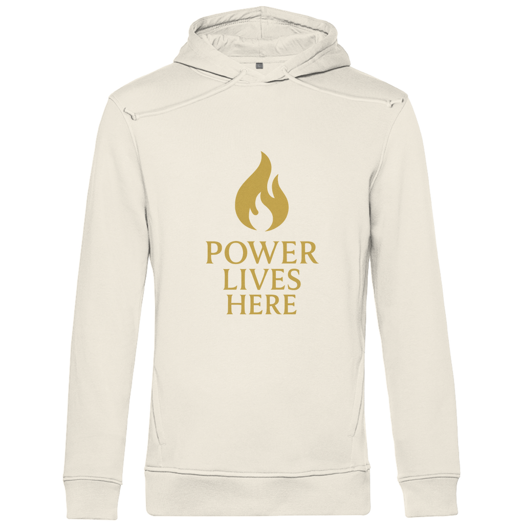 "Power Lives Here" Herren Hoodie