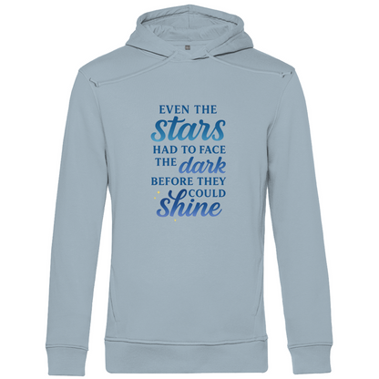 „Even the Stars Had to Face the Dark“ Herren Hoodie