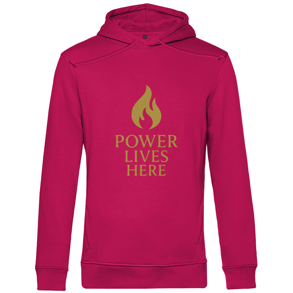 "Power Lives Here" Herren Hoodie
