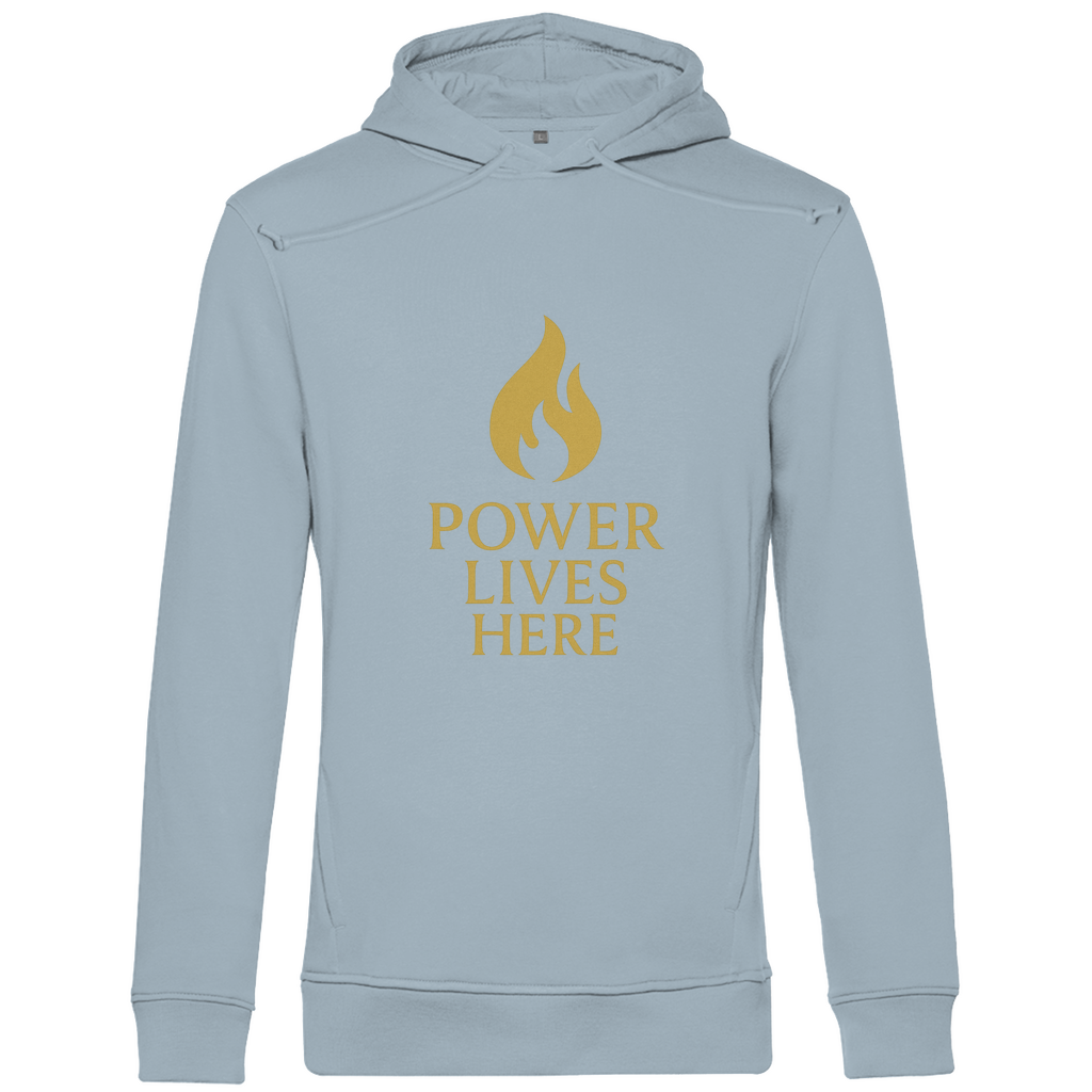 "Power Lives Here" Herren Hoodie