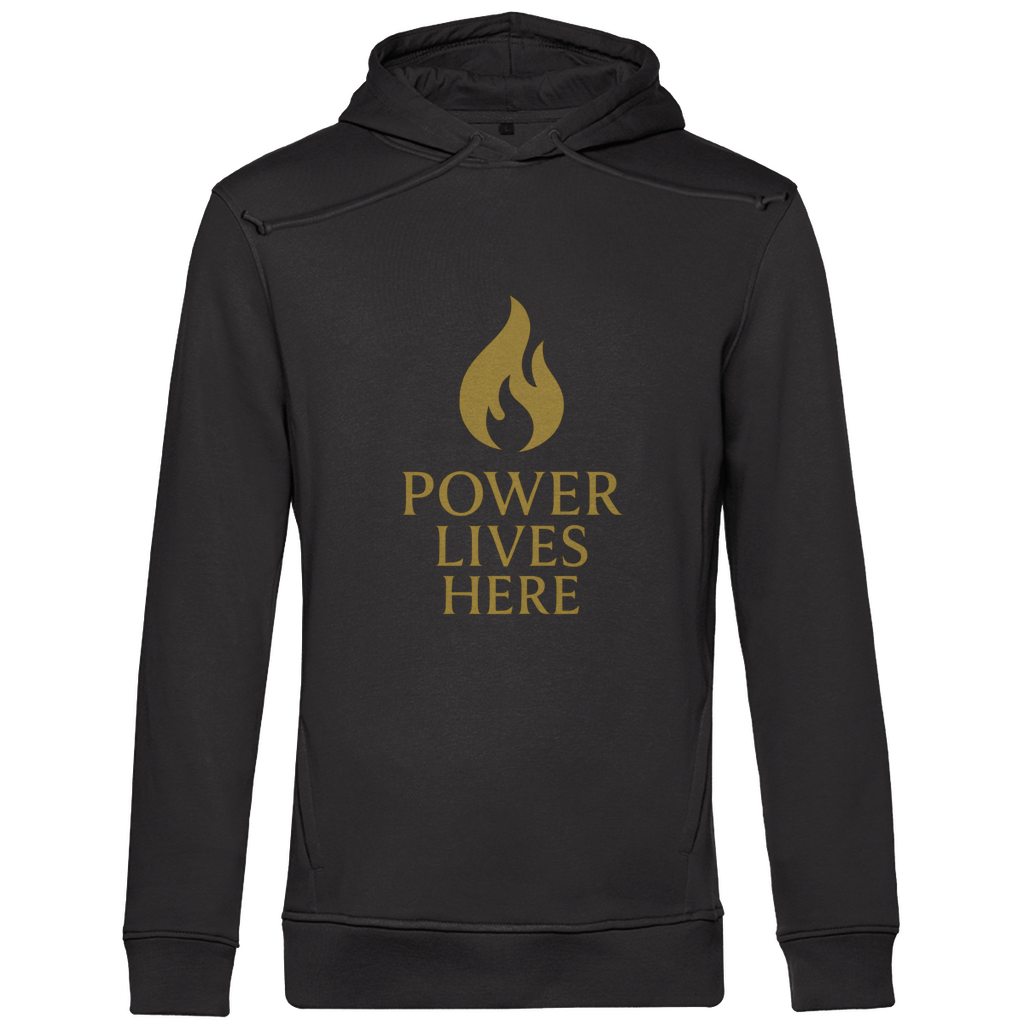 "Power Lives Here" Herren Hoodie