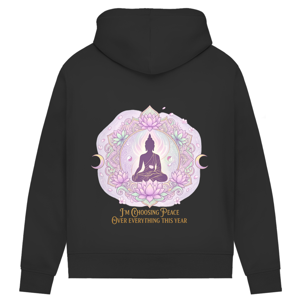 Chakra & Buddha Damen Hoodie