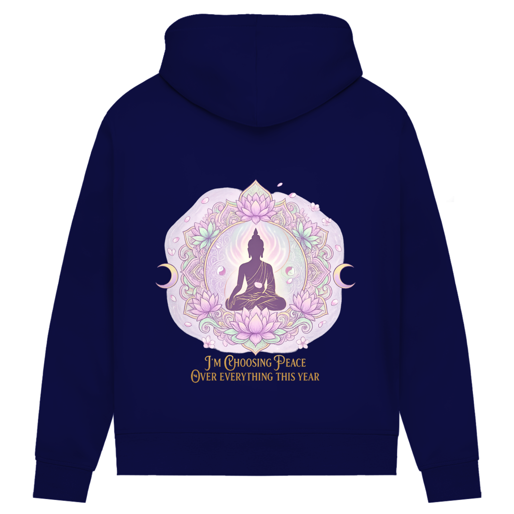 Chakra & Buddha Damen Hoodie