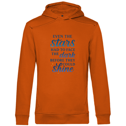 „Even the Stars Had to Face the Dark“ Herren Hoodie