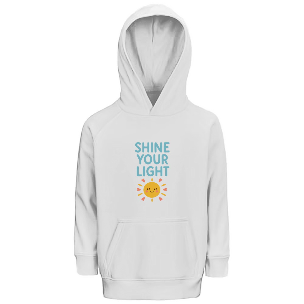 "Shine your Light" Hoodie Kinder