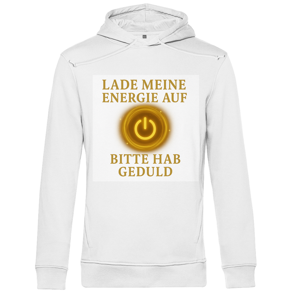 "Lade meine Energie auf" Herren Hoodie