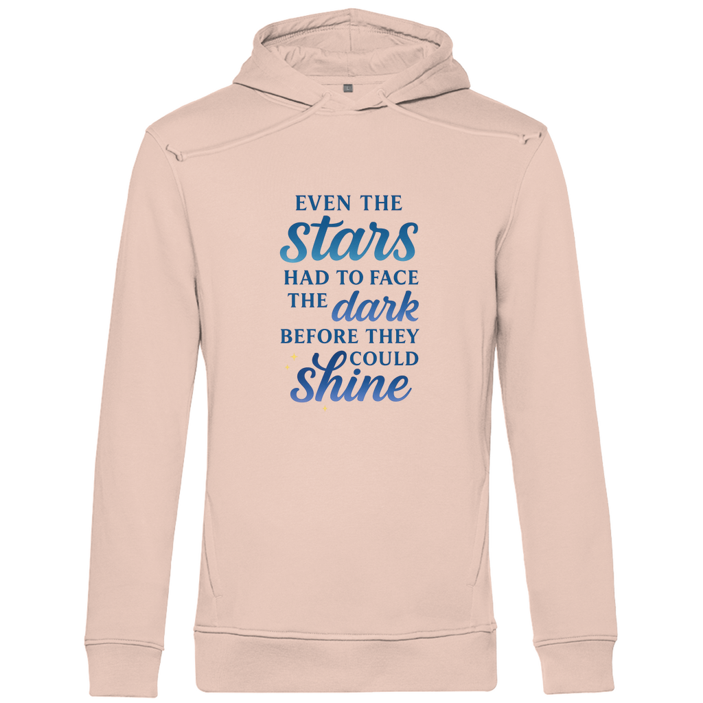 „Even the Stars Had to Face the Dark“ Herren Hoodie