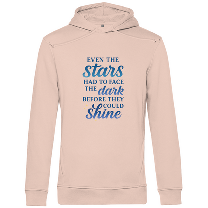 „Even the Stars Had to Face the Dark“ Herren Hoodie