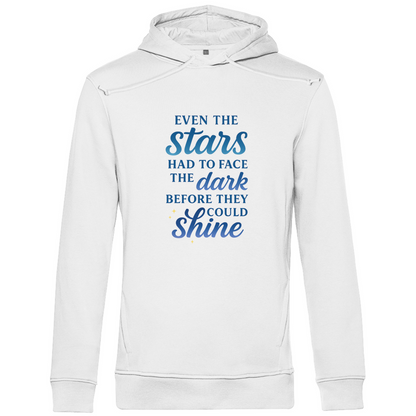 „Even the Stars Had to Face the Dark“ Herren Hoodie